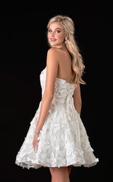 4 of 4 Terani 2111P4246 Dress Ivory
