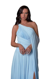3 of 4 Terani 2112E4924 Dress Blue-Ombre