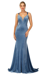 2 of 6 Cecilia Couture 2114 Dusty Blue