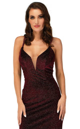 4 of 6 Cecilia Couture 2114 Wine