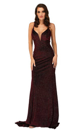 1 of 6 Cecilia Couture 2114 Wine