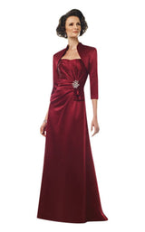 1 of 2 Cameron Blake 211601T Burgundy