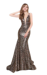 4 of 16 Colors Dress 2116 Leopard