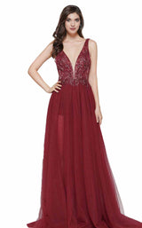 2 of 10 Colors Dress 2117 Wine