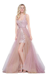 1 of 12 Colors Dress 2119 Mauve