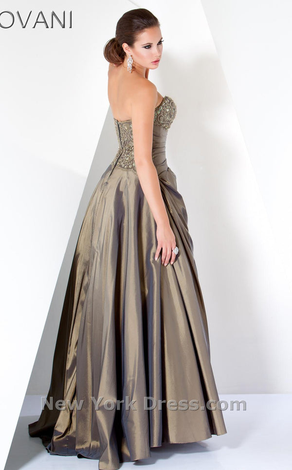 Jovani 496 Olive