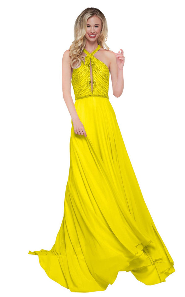 Colors Dress 2124 Yellow