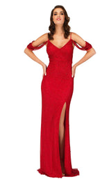 1 of 12 Cecilia Couture 2127 Hot-Red