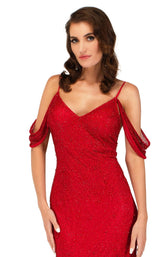 9 of 12 Cecilia Couture 2127 Hot-Red