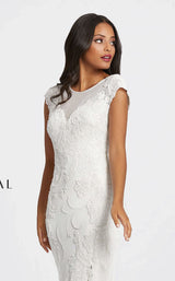 3 of 5 Mac Duggal 2127D Dress White
