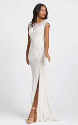 1 of 5 Mac Duggal 2127D Dress White