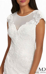 5 of 5 Mac Duggal 2127D Dress White