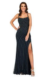 2 of 6 Cecilia Couture 2128 Navy