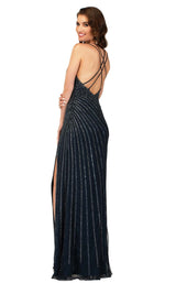 3 of 6 Cecilia Couture 2128 Navy