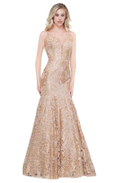 1 of 8 Colors Dress 2128 Champagne