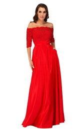 1 of 4 Cecilia Couture 2143 Red