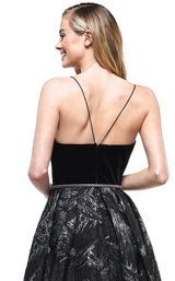 12 of 12 Colors Dress 2147 Dress Black-Silver