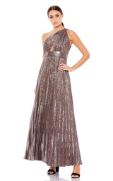 1 of 3 Mac Duggal 2149 Dress Pewter