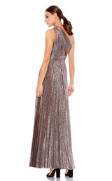 2 of 3 Mac Duggal 2149 Dress Pewter