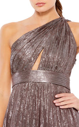 3 of 3 Mac Duggal 2149 Dress Pewter