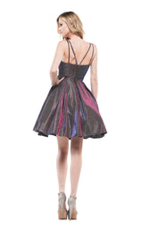 4 of 12 Colors Dress 2150 Dress Fuchsia-Multi