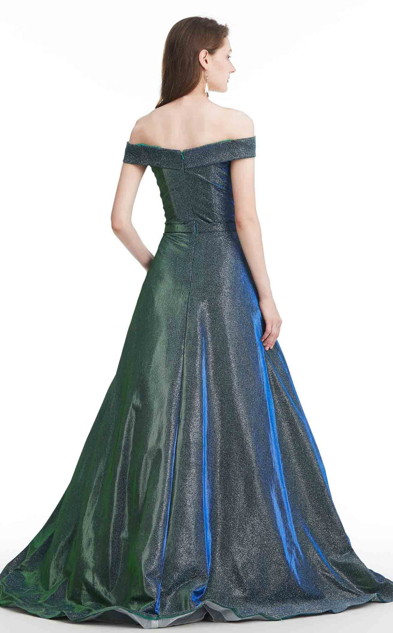 cecilia green dress Capri Open Back Sequin Mini Dress main image 0