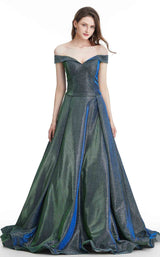 1 of 4 Cecilia Couture 2151 Green