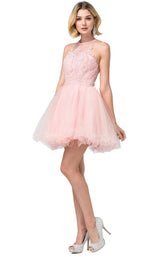 Dancing Queen 2156 Dress Blush
