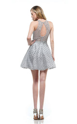 6 of 12 Colors Dress 2167 Dress Silver