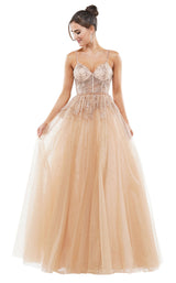 1 of 8 Colors Dress 2171 Dress Gold