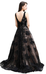 2 of 4 Cecilia Couture 2176 Black-Nude