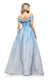 4 of 16 Colors Dress 2191 Dress Aqua-Multi