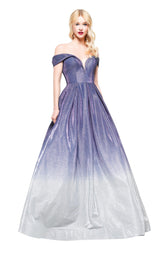 3 of 16 Colors Dress 2191 Dress Purple-Multi