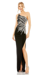 1 of 6 Mac Duggal 2207 Dress Black