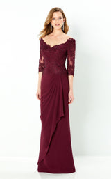 1 of 8 Montage 220942 Dress Wine