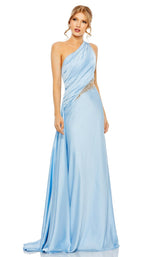 1 of 6 Mac Duggal 2210 Dress Powder-Blue