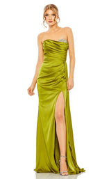 1 of 6 Mac Duggal 2211 Dress Apple-Green