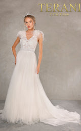 3 of 3 Terani 2215E0151 Dress Ivory