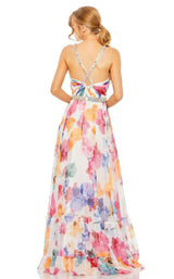 3 of 3 Mac Duggal 2219 Dress White-Multi