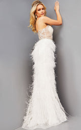 3 of 3 Jovani 08525 Off White