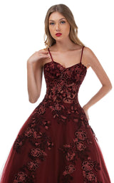 6 of 8 Nina Canacci 2245 Burgundy