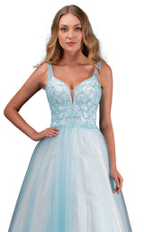 7 of 12 Nina Canacci 2254 Ivory-Ice-Blue