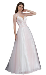 3 of 12 Nina Canacci 2254 Ivory/Pink