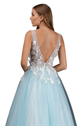 14 of 16 Nina Canacci 2256 Ivory/Blue
