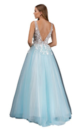 6 of 16 Nina Canacci 2256 Ivory/Blue