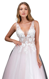 9 of 16 Nina Canacci 2256 Ivory/Pink