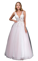 1 of 16 Nina Canacci 2256 Ivory/Pink