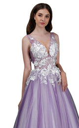 11 of 16 Nina Canacci 2256 Ivory-Purple