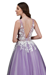 15 of 16 Nina Canacci 2256 Ivory-Purple