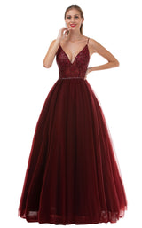 1 of 12 Nina Canacci 2260 Burgundy